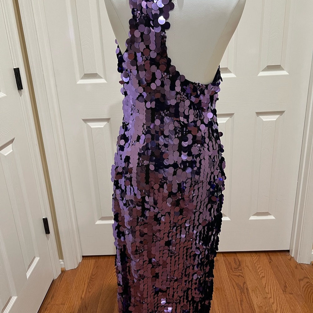Simon Miller Sequined Cutout Sleeveless Dress